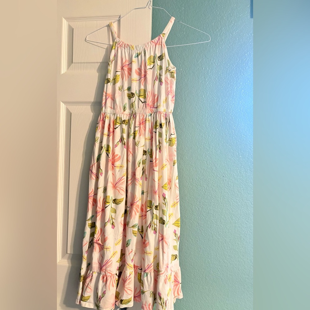 Carter's Floral Dress - Pink and Green